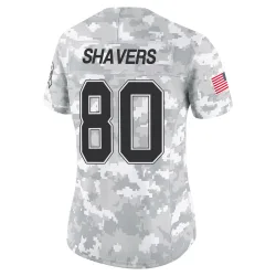 Tyrell Shavers Buffalo Bills Limited Women's 2024 Salute to Service Jersey (Arctic Camo)