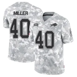 Von Miller Buffalo Bills Limited Men's 2024 Salute to Service Jersey (Arctic Camo)