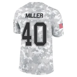 Von Miller Buffalo Bills Limited Men's 2024 Salute to Service Jersey (Arctic Camo)