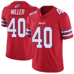 Von Miller Buffalo Bills Limited Men's Color Rush Vapor Untouchable Jersey (Red)