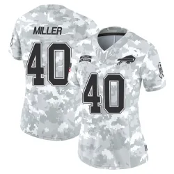 Von Miller Buffalo Bills Limited Women's 2024 Salute to Service Jersey (Arctic Camo)