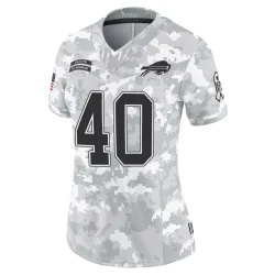 Von Miller Buffalo Bills Limited Women's 2024 Salute to Service Jersey (Arctic Camo)