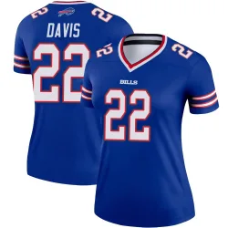 Vontae Davis Buffalo Bills Legend Women's Jersey (Royal)