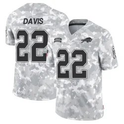 Vontae Davis Buffalo Bills Limited Men's 2024 Salute to Service Jersey (Arctic Camo)