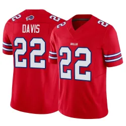 Vontae Davis Buffalo Bills Limited Men's Vapor F.U.S.E. Jersey (Red)