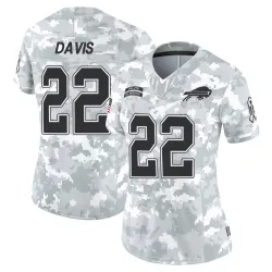 Vontae Davis Buffalo Bills Limited Women's 2024 Salute to Service Jersey (Arctic Camo)
