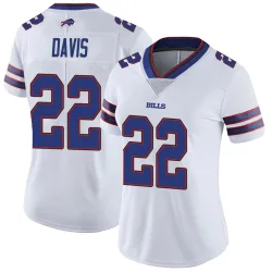 Vontae Davis Buffalo Bills Limited Women's Color Rush Vapor Untouchable Jersey (White)