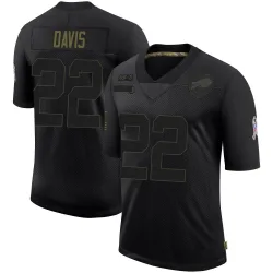 Vontae Davis Buffalo Bills Limited Youth 2020 Salute To Service Jersey (Black)