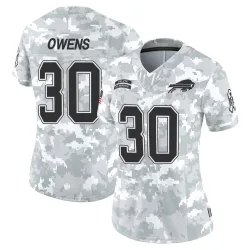 Wande Owens Buffalo Bills Limited Women's 2024 Salute to Service Jersey (Arctic Camo)