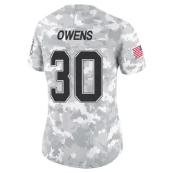 Wande Owens Buffalo Bills Limited Women's 2024 Salute to Service Jersey (Arctic Camo)