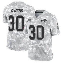 Wande Owens Buffalo Bills Limited Youth 2024 Salute to Service Jersey (Arctic Camo)