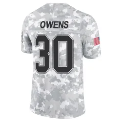 Wande Owens Buffalo Bills Limited Youth 2024 Salute to Service Jersey (Arctic Camo)