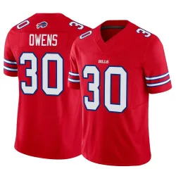 Wande Owens Buffalo Bills Limited Youth Vapor F.U.S.E. Jersey (Red)