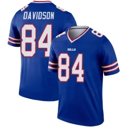 Zach Davidson Buffalo Bills Legend Men's Jersey (Royal)