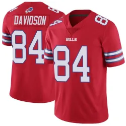 Zach Davidson Buffalo Bills Limited Men's Color Rush Vapor Untouchable Jersey (Red)