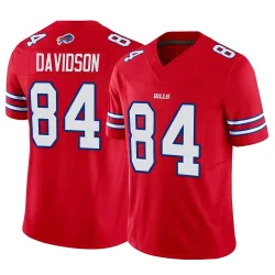 Zach Davidson Buffalo Bills Limited Men's Vapor F.U.S.E. Jersey (Red)