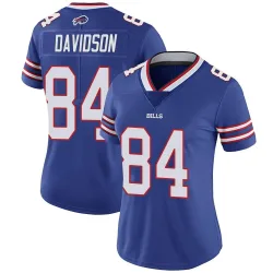 Zach Davidson Buffalo Bills Limited Women's Team Color Vapor Untouchable Jersey (Royal)
