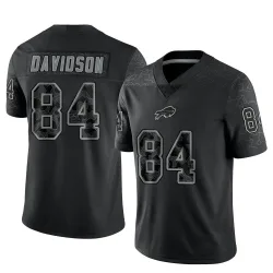 Zach Davidson Buffalo Bills Limited Youth Reflective Jersey (Black)