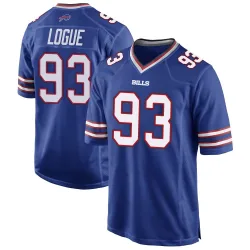 Zion Logue Buffalo Bills Game Men's Team Color Jersey (Royal Blue)