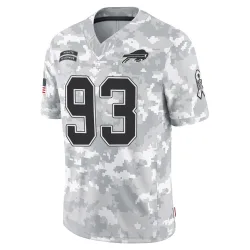 Zion Logue Buffalo Bills Limited Men's 2024 Salute to Service Jersey (Arctic Camo)