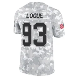Zion Logue Buffalo Bills Limited Men's 2024 Salute to Service Jersey (Arctic Camo)