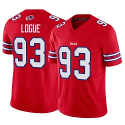 Zion Logue Buffalo Bills Limited Men's Vapor F.U.S.E. Jersey (Red)
